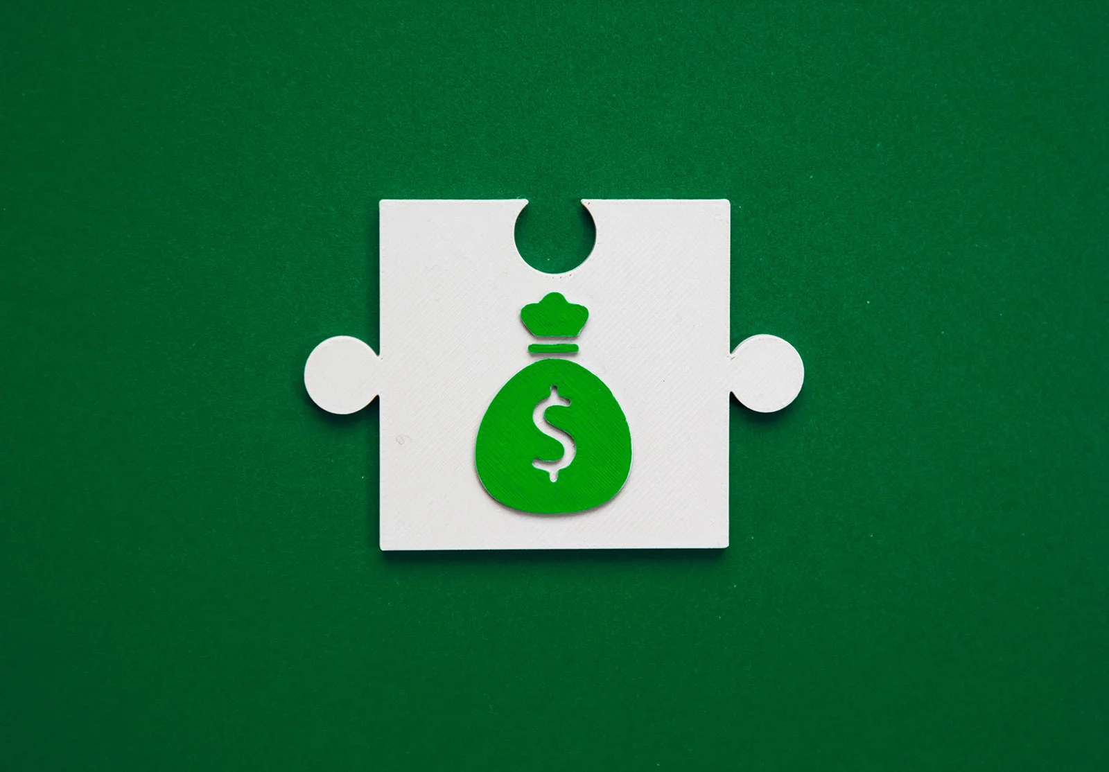 Green finance puzzle piece